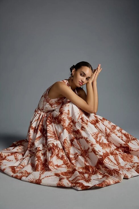 Anthropologie Dresses & Skirts - NWT❤️Anthro S/W/F V-Neck Maxi Dress szM